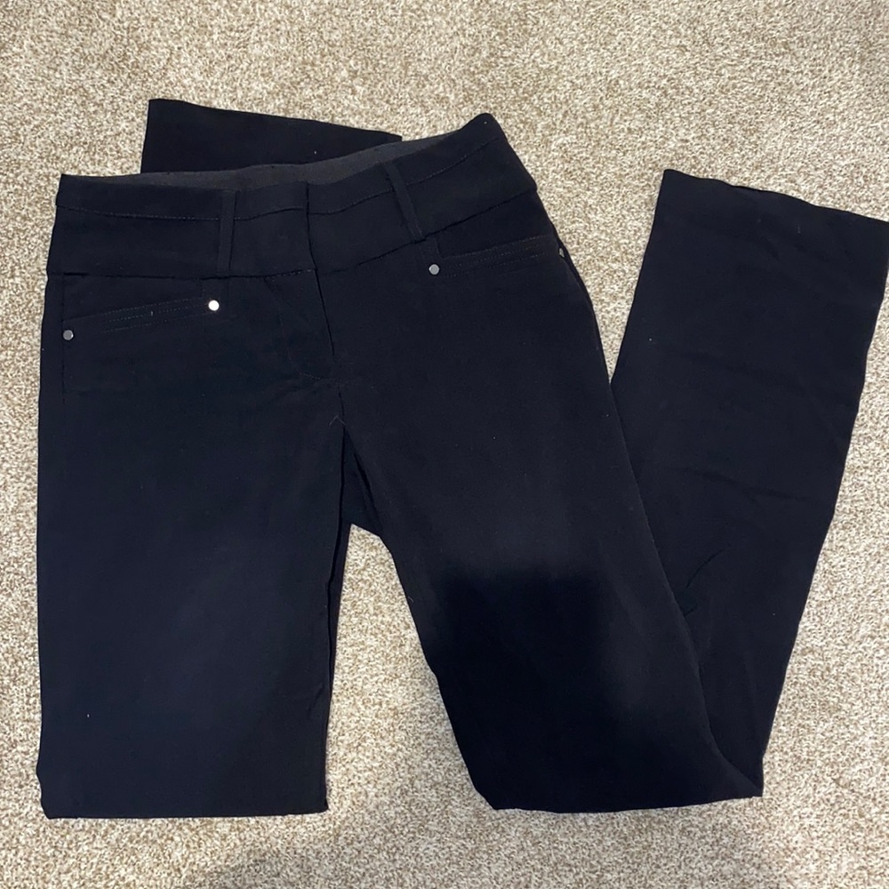 Black Bootcut Dress Pants